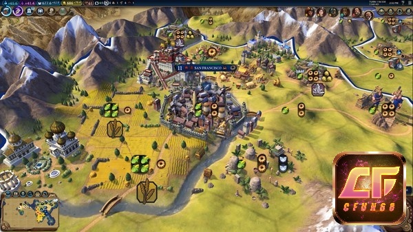 Game Civilization VI với lối chơi quản ký và xây dựng đế chế hấp dẫn