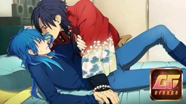 Game DRAMAtical Murder nổi bật với phong cách đồ họa visual novel đặc trưng