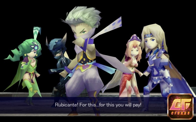 Game Final Fantasy IV: The After Years sử dụng đồ họa 3D chi tiết và tinh tế