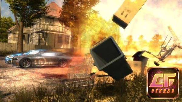 FlatOut 3: Chaos & Destruction có lối chơi đua xe kịch tính