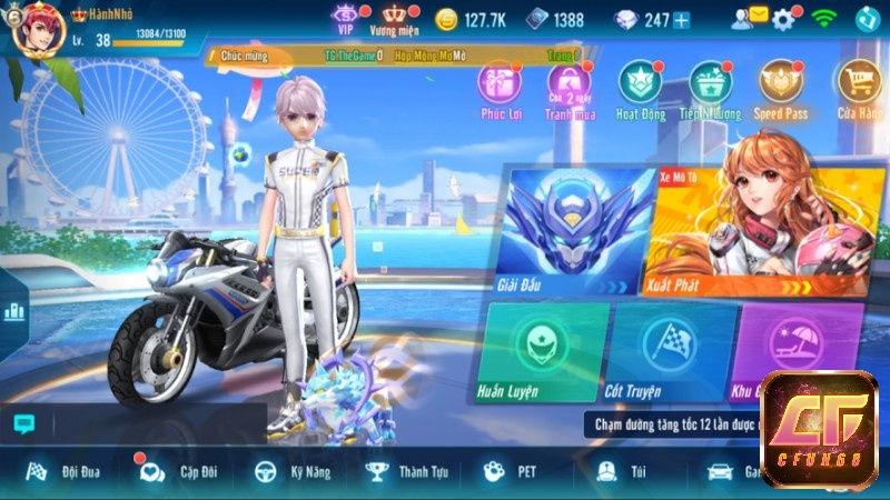 Game QQ Speed Mobile / Speed Drifters sở hữu đồ hoạ đẹp mắt và chi tiết