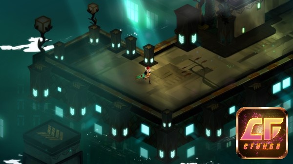 Đồ họa trong game Transistor đẹp mắt và chi tiết