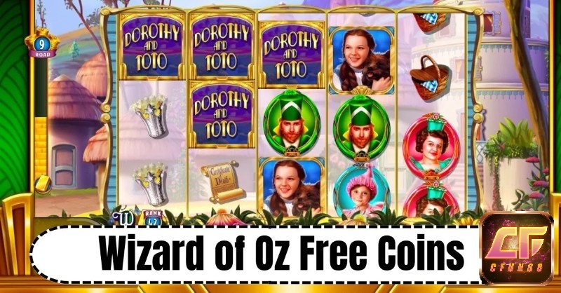 Cách chơi trò chơi Wizard of Oz Slots rất đơn giản