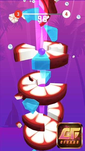 Game Helix Crush là một tựa game âm nhạc kết hợp chặt chém trái cây vui nhộn