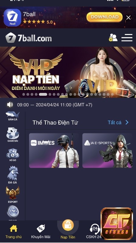 Web cược này mang đến nhiều game Esports đa dạng