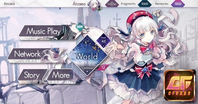 Arcaea là một game âm nhạc điện thoại mang đến một trải nghiệm âm nhạc tuyệt vời và làm say mê hàng triệu người chơi