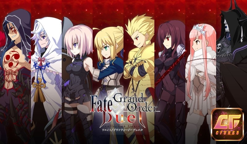 Fate/Grand Order mang lối chơi kiểu gacha thẻ bài thú vị