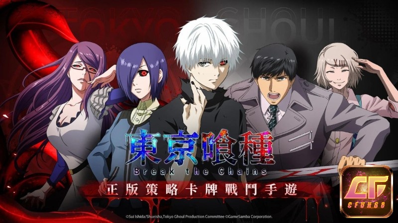 Game cày cuốc mobile - Tokyo Ghoul: Break The Chains