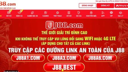 J88 – Nhà cái cá cược trực tuyến uy tín hàng đầu Châu Á