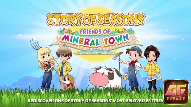 Chinh phục top game nông trại hay nhất hàng đầu Story of Seasons: Friends of Mineral Town