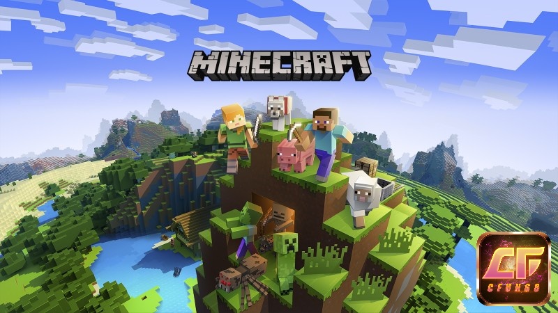 Minecraft có loạt nhân vật đa dạng và đem đến cảm giác phiêu lưu và sáng tạo cho người chơi