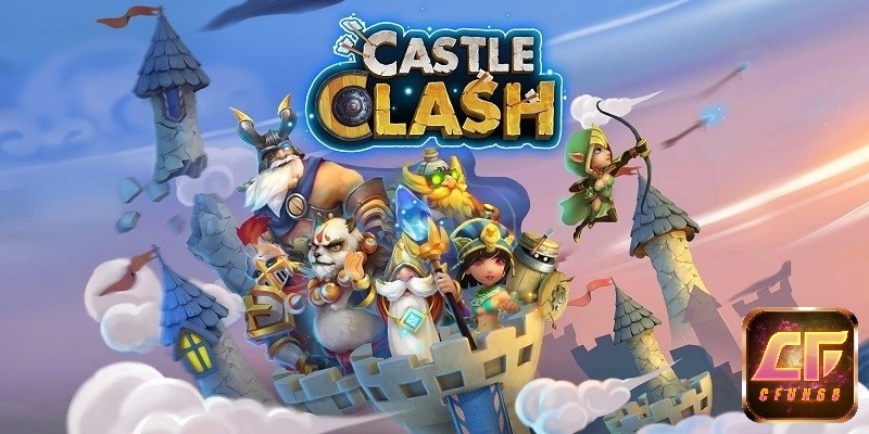 Castle Clash là game kết hợp giữa xây dựng và chiến đấu cực thú vị