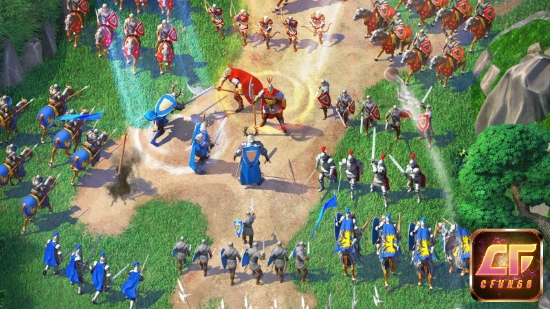 March of Empires là game chiến thuật xây dựng đưa game thủ trở về thời kỳ Trung Cổ 