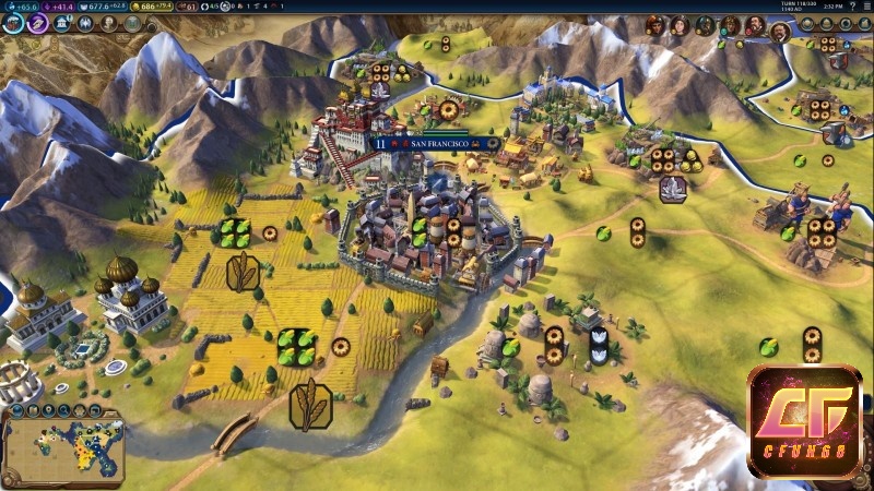 Civilization VI là một trong top game chiến thuật xây dựng đỉnh cao