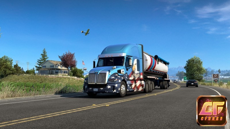 Trải nghiệm lái xe tải trên các cung đường ở Mỹ cùng American Truck Simulator