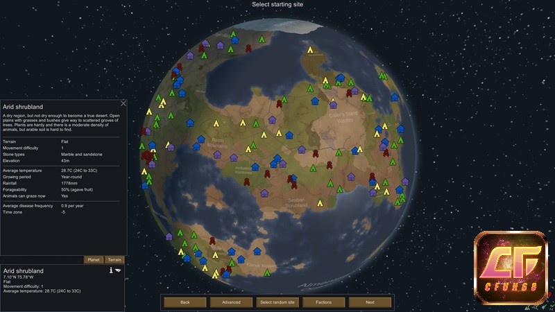 Quản lý thuộc địa và sinh tồn trên hành tinh xa lạ trong RimWorld