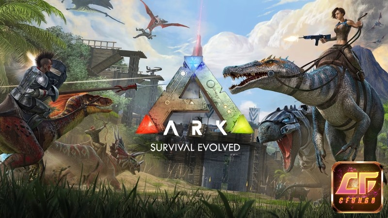 Top game sinh tồn offline mobile ARK: Survival Evolved