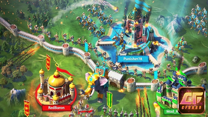 March of Empires tựa game xấy dựng cho bạn xây dựng và chinh phục đế chế Trung Cổ